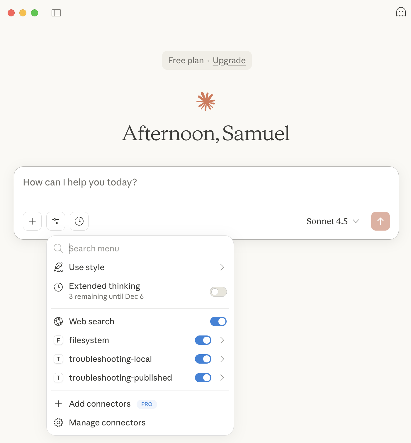 MCP Server Troubleshooter in action
